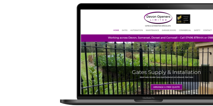 Tree Surgeon website design